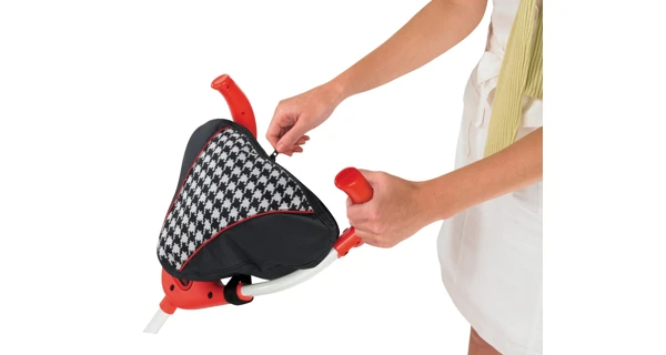 Tříkolka 4v1 Sport - červená/bílá